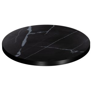 ΕΠΙΦΑΝΕΙΑ ΤΡΑΠΕΖΙΟΥ SINTERED STONE FB96652.03 ΜΕ ΠΛΑΙΣΙΟ ALU ΜΑΥΡΟ Φ60εκ.