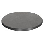 ΕΠΙΦΑΝΕΙΑ ΤΡΑΠΕΖΙΟΥ SINTERED STONE FB96652.05 ΜΕ ΠΛΑΙΣΙΟ ALU ΓΚΡΙ Φ60εκ.