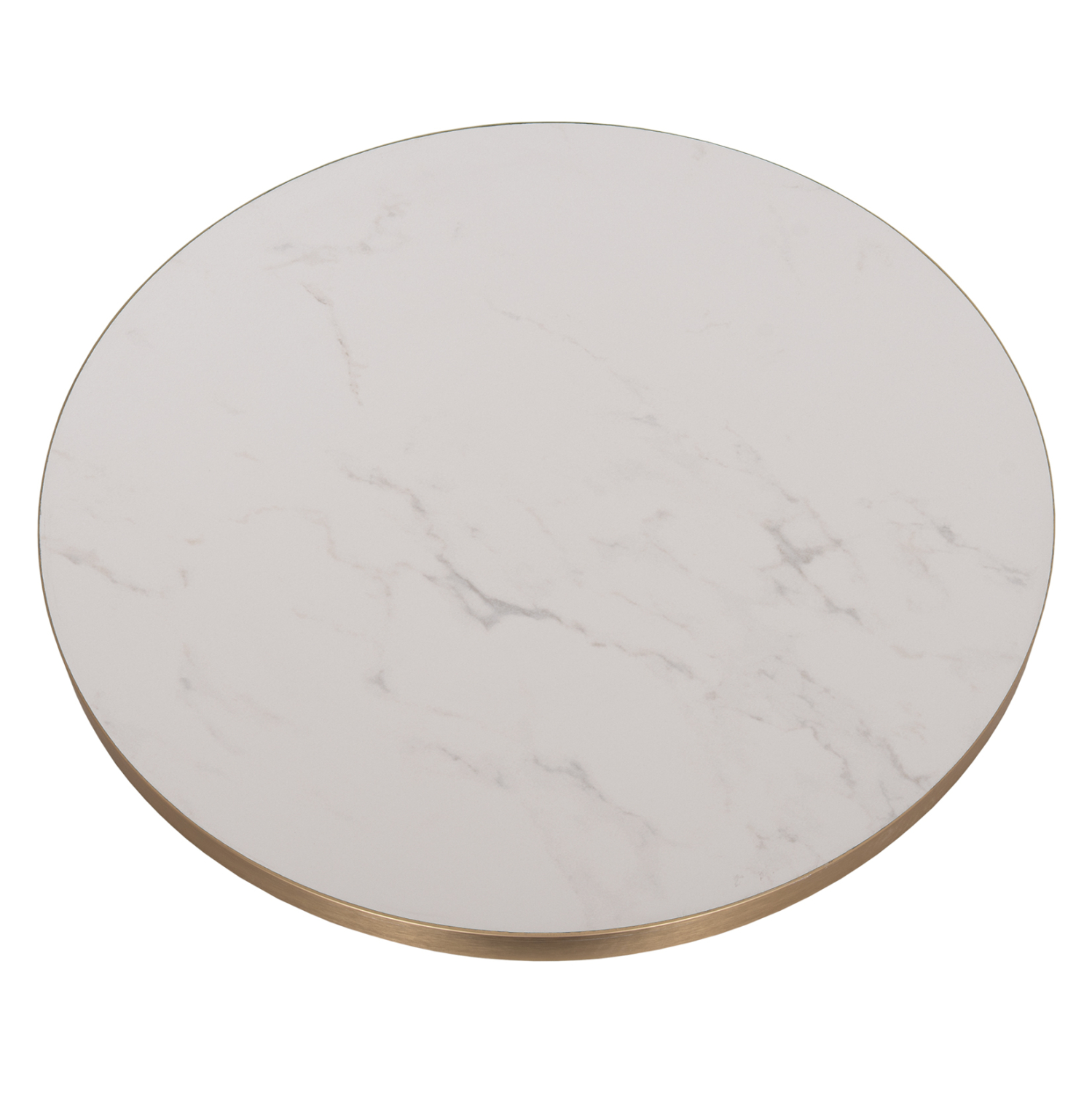 ΕΠΙΦΑΝΕΙΑ ΤΡΑΠΕΖΙΟΥ SINTERED STONE FB96652.12 ΜΕ ΠΛΑΙΣΙΟ ALU ΧΡΥΣΟ Φ60εκ. - Image 3