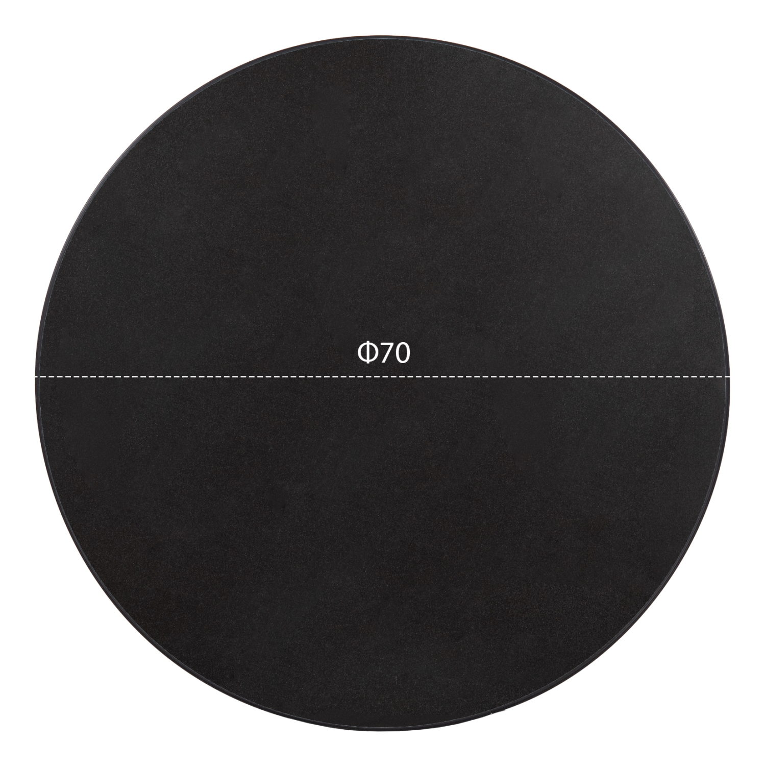 ΕΠΙΦΑΝΕΙΑ ΤΡΑΠΕΖΙΟΥ SINTERED STONE FB96653.01 ΜΕ ΠΛΑΙΣΙΟ ALU ΜΑΥΡΟ Φ70εκ. - Image 2