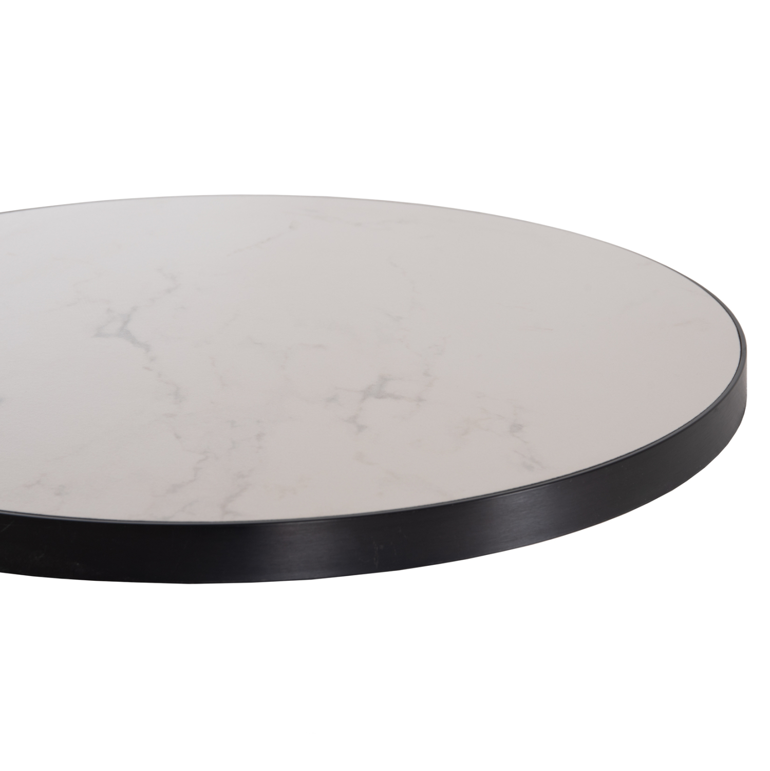 ΕΠΙΦΑΝΕΙΑ ΤΡΑΠΕΖΙΟΥ SINTERED STONE FB96653.02 ΜΕ ΠΛΑΙΣΙΟ ALU ΜΑΥΡΟ Φ70εκ. - Image 4
