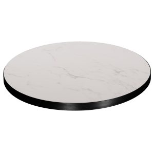 ΕΠΙΦΑΝΕΙΑ ΤΡΑΠΕΖΙΟΥ SINTERED STONE FB96653.02 ΜΕ ΠΛΑΙΣΙΟ ALU ΜΑΥΡΟ Φ70εκ.