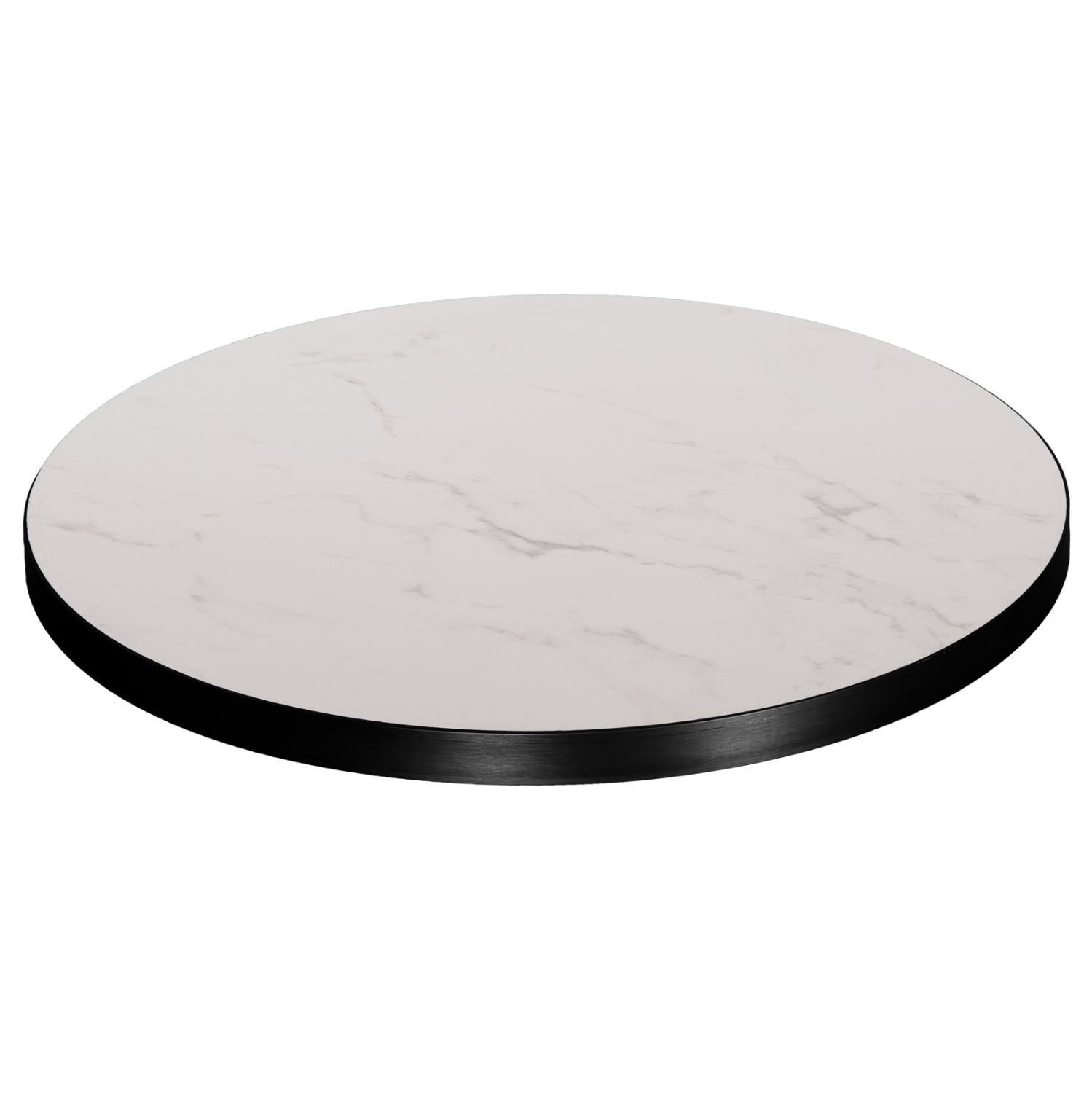 ΕΠΙΦΑΝΕΙΑ ΤΡΑΠΕΖΙΟΥ SINTERED STONE FB96653.02 ΜΕ ΠΛΑΙΣΙΟ ALU ΜΑΥΡΟ Φ70εκ.