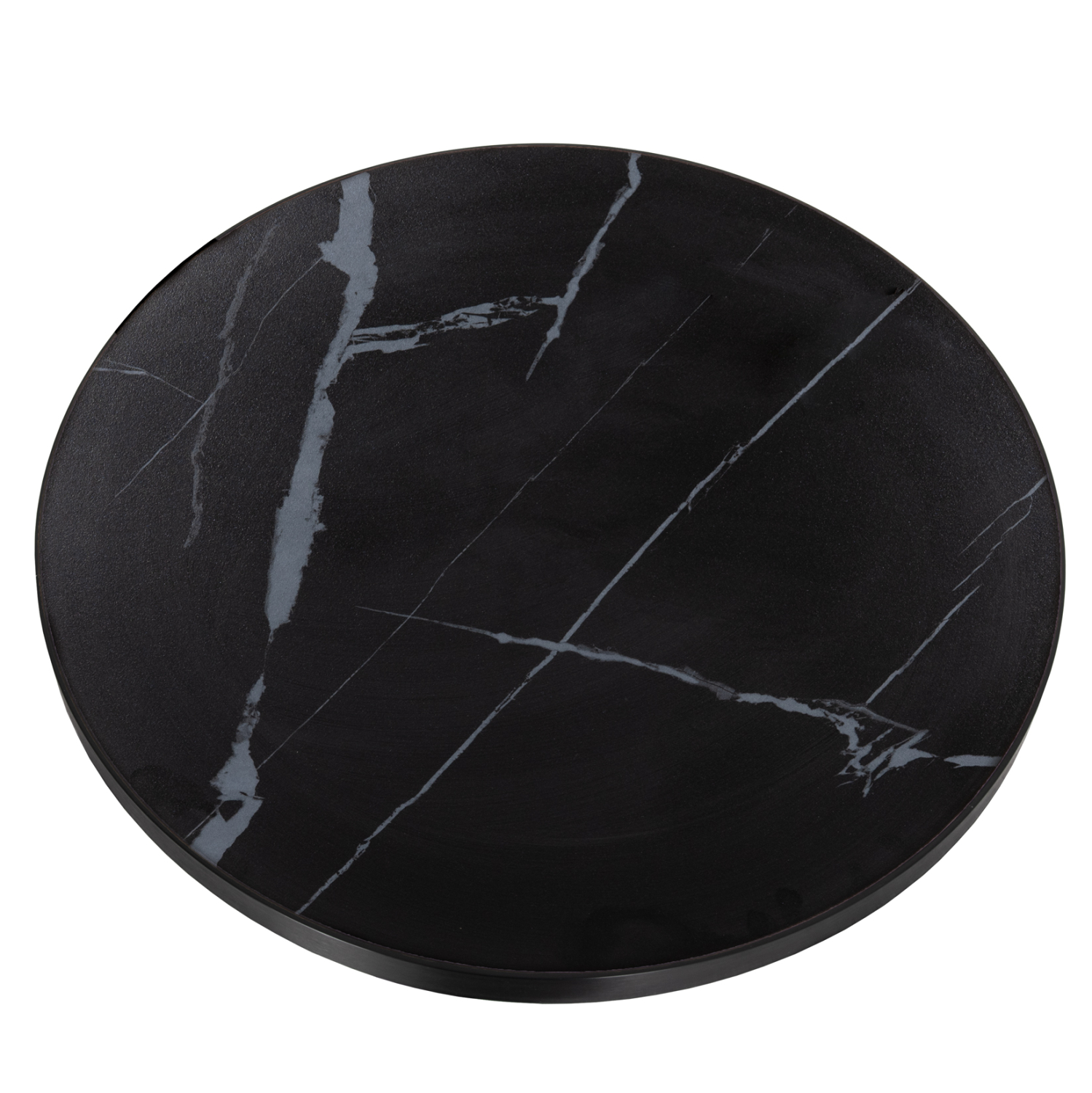 ΕΠΙΦΑΝΕΙΑ ΤΡΑΠΕΖΙΟΥ SINTERED STONE FB96653.03 ΜΕ ΠΛΑΙΣΙΟ ALU ΜΑΥΡΟ Φ70εκ. - Image 3