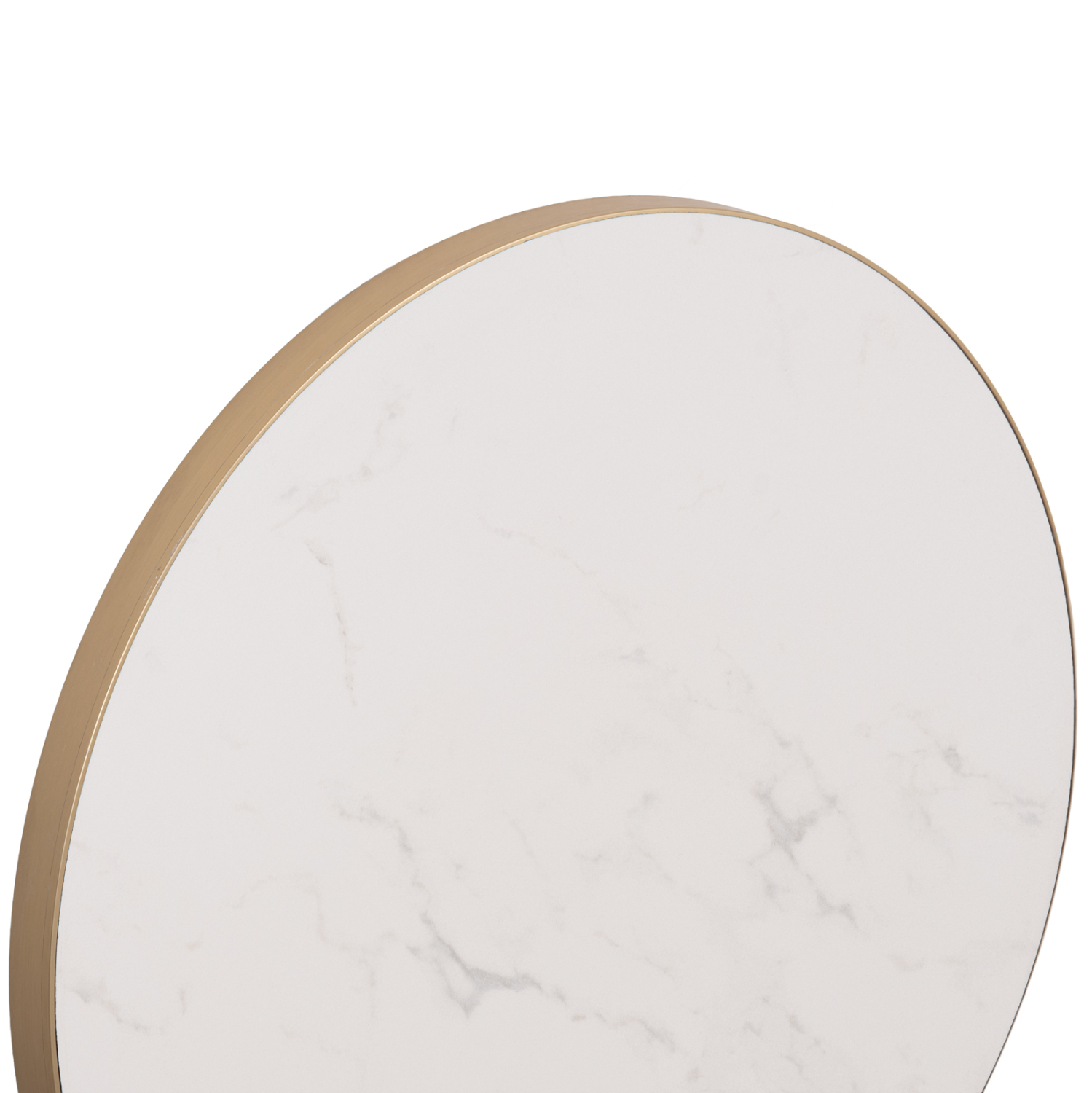 ΕΠΙΦΑΝΕΙΑ ΤΡΑΠΕΖΙΟΥ SINTERED STONE FB96653.12 ΜΕ ΠΛΑΙΣΙΟ ALU ΧΡΥΣΟ Φ70εκ. - Image 4