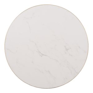 ΕΠΙΦΑΝΕΙΑ ΤΡΑΠΕΖΙΟΥ SINTERED STONE FB96653.12 ΜΕ ΠΛΑΙΣΙΟ ALU ΧΡΥΣΟ Φ70εκ.