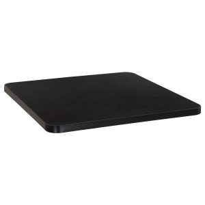 ΕΠΙΦΑΝΕΙΑ ΤΡΑΠΕΖΙΟΥ SINTERED STONE ΤΕΤΡΑΓΩΝΗ FB96654.01 ΠΛΑΙΣΙΟ ALU ΜΑΥΡΟ 70x70εκ.