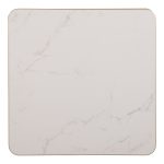 ΕΠΙΦΑΝΕΙΑ ΤΡΑΠΕΖΙΟΥ SINTERED STONE ΤΕΤΡΑΓΩΝΗ FB96654.12 ΠΛΑΙΣΙΟ ALU ΧΡΥΣΟ 70x70εκ.