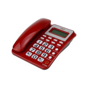 Ενσύρματο σταθερό τηλέφωνο - OHO-5005 - 693553 - Red