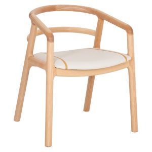 ΠΟΛΥΘΡΟΝΑ ΤΡΑΠΕΖΑΡΙΑΣ FB918393.01 ΦΡΑΞΙΝΟΣ ΣΕ OAK-ΚΑΘΙΣΜΑ ΕΚΡΟΥ PU 60x58x71Υεκ