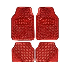 Πατάκια αυτοκινήτου - Celebrity Car - 016 - 4pcs - 122292 - Red