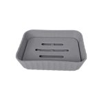 Σαπουνοθήκες μπάνιου πλαστικές - Σετ 9pcs - Grey - 21604