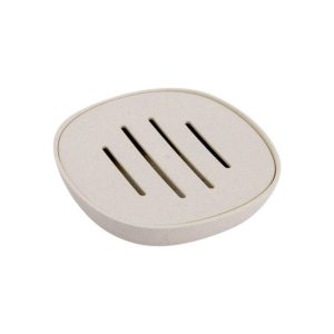 Σαπουνοθήκες μπάνιου πλαστικές σε σετ 9Χ - Beige - 21556